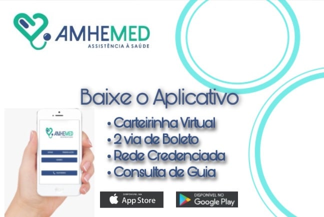 Convênio de Saúde Online - AmheMed Aplicativo 