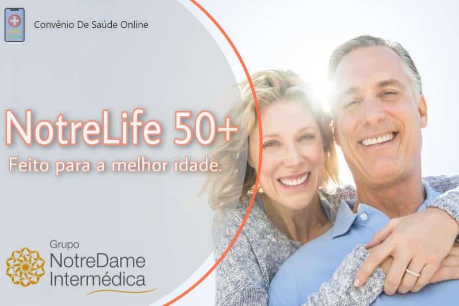  Convênio de Saúde - NotreLife 50+: Feito para melhor idade.