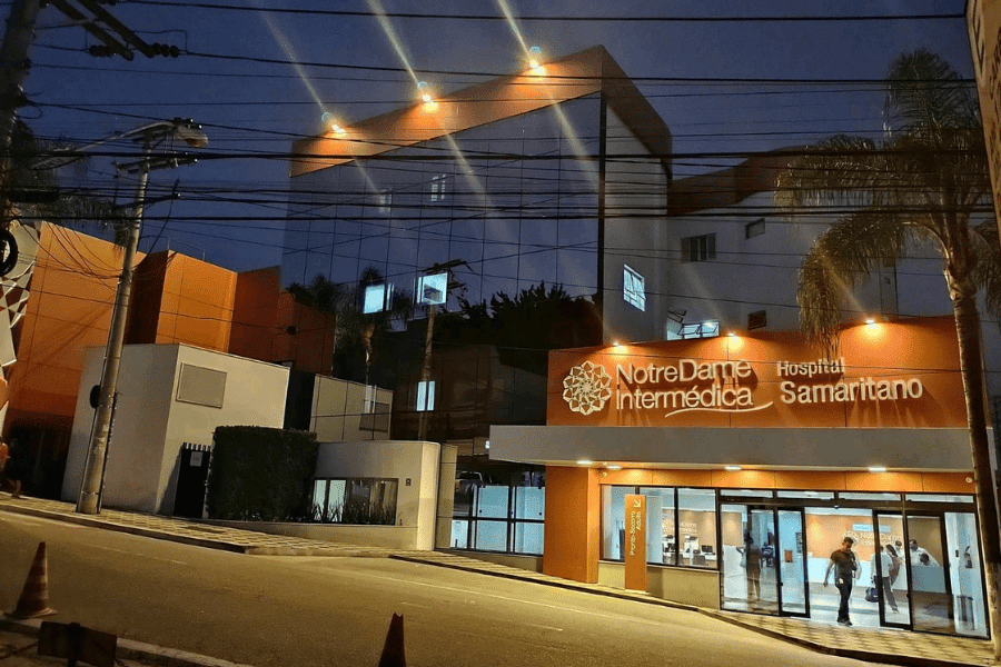 Hospital e Maternidade Samaritano de Sorocaba NotreCare pronto socorro urgência Emergência cirurgia internação Intermédica 