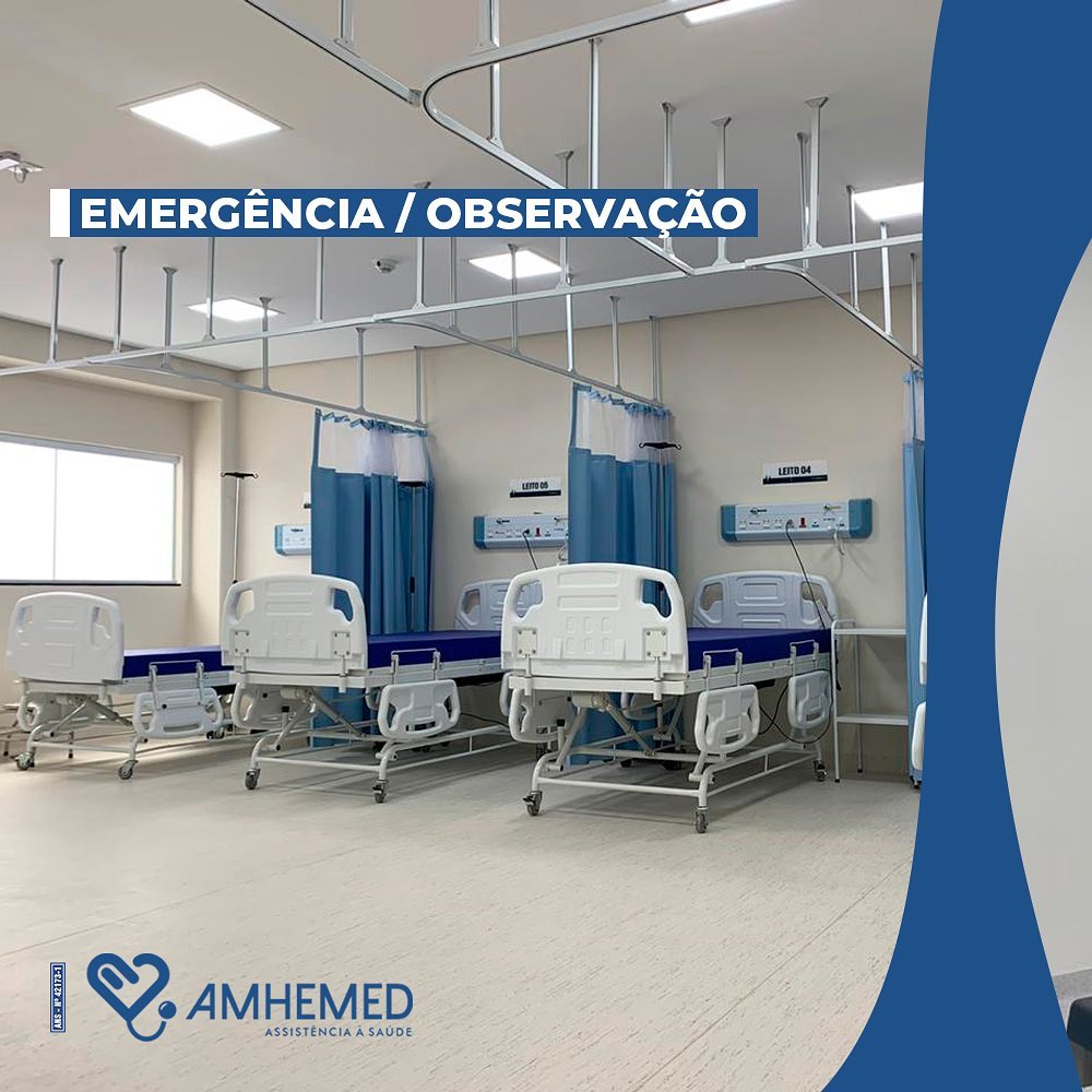 Emergência Acomodações hospital Amhemed saúde - Convenio de saude online